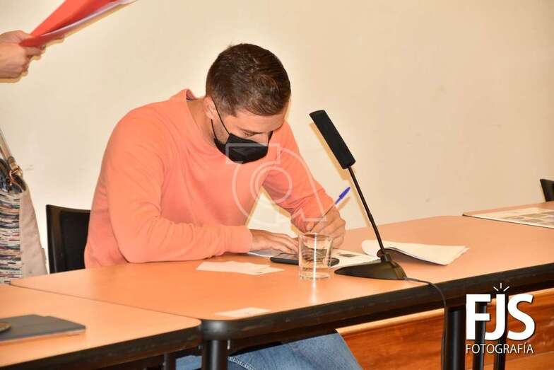 Juan Antonio P eña, concejal y portavoz de Ciuca/Francisco Javier Santana.